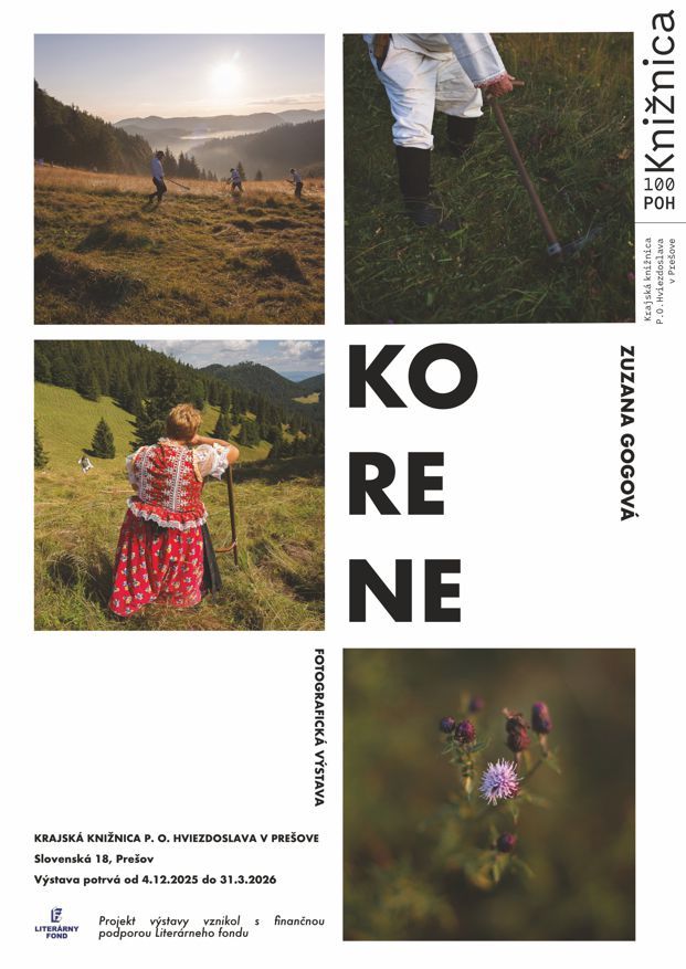 Korene - výstava Zuzany Gogovej